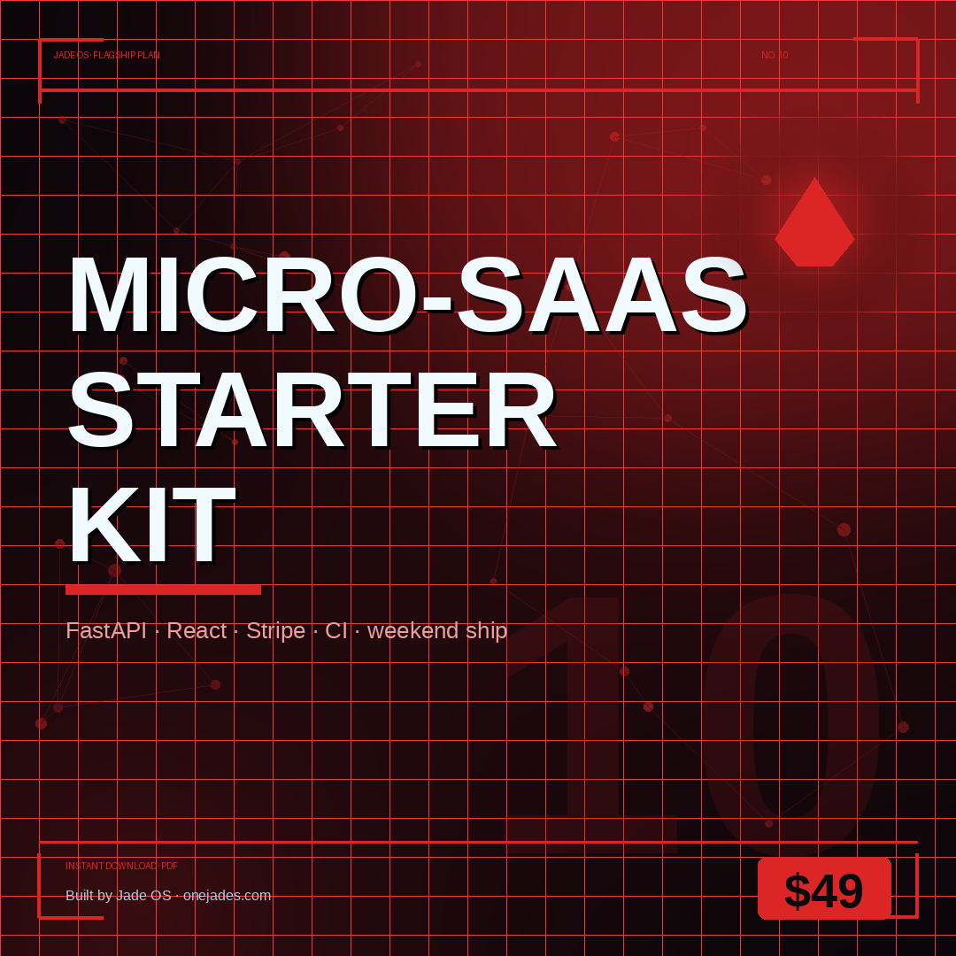 Micro-SaaS Starter Kit