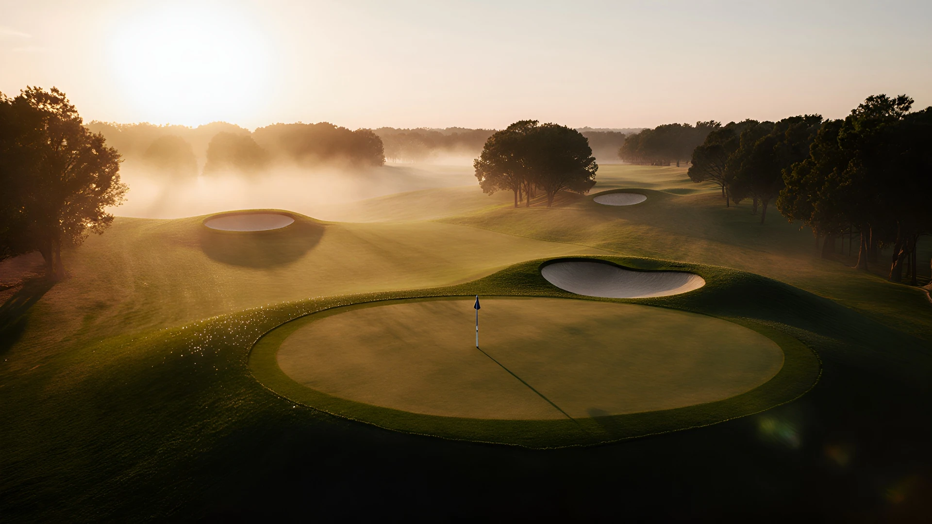 Golf course hero