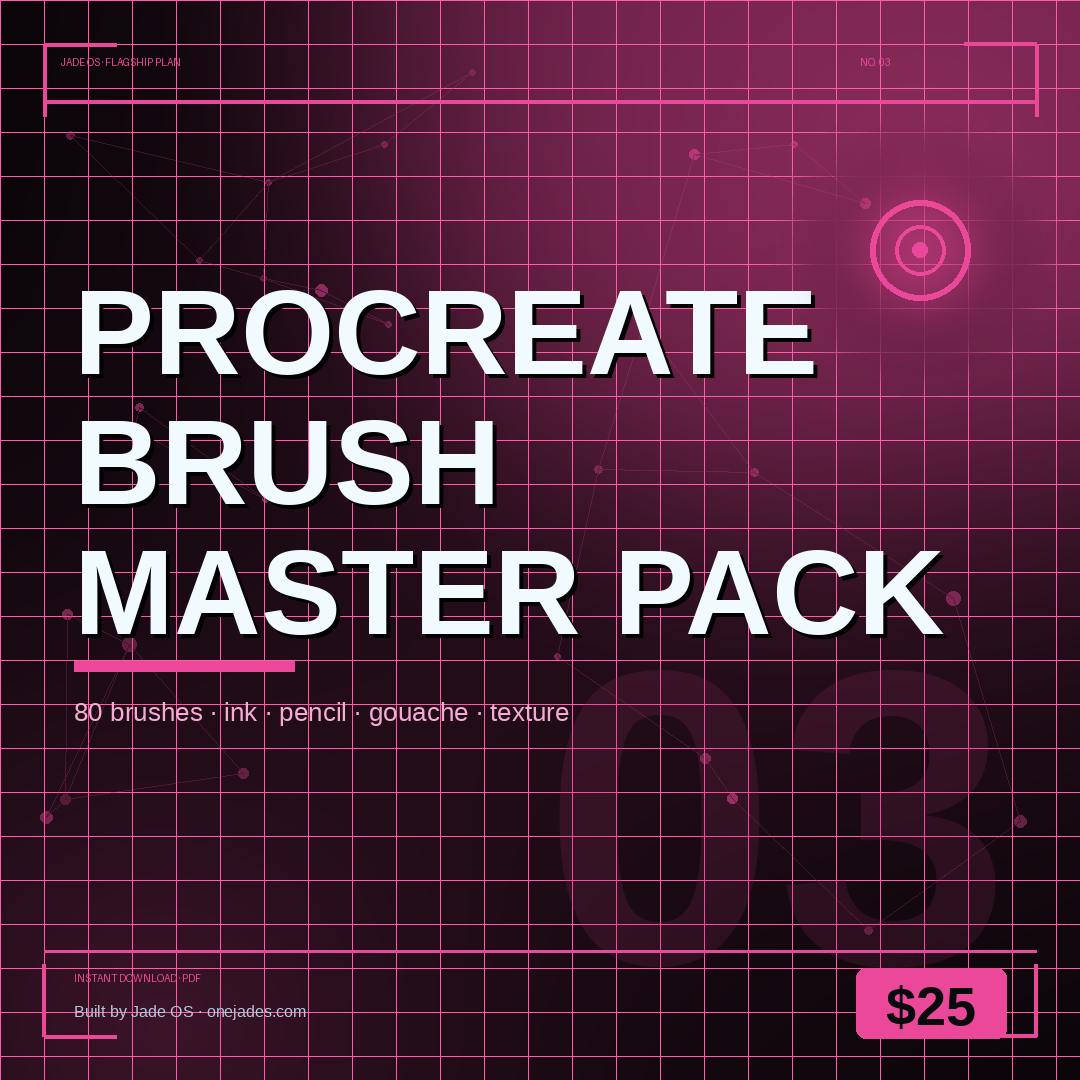 Procreate Master Brush Pack