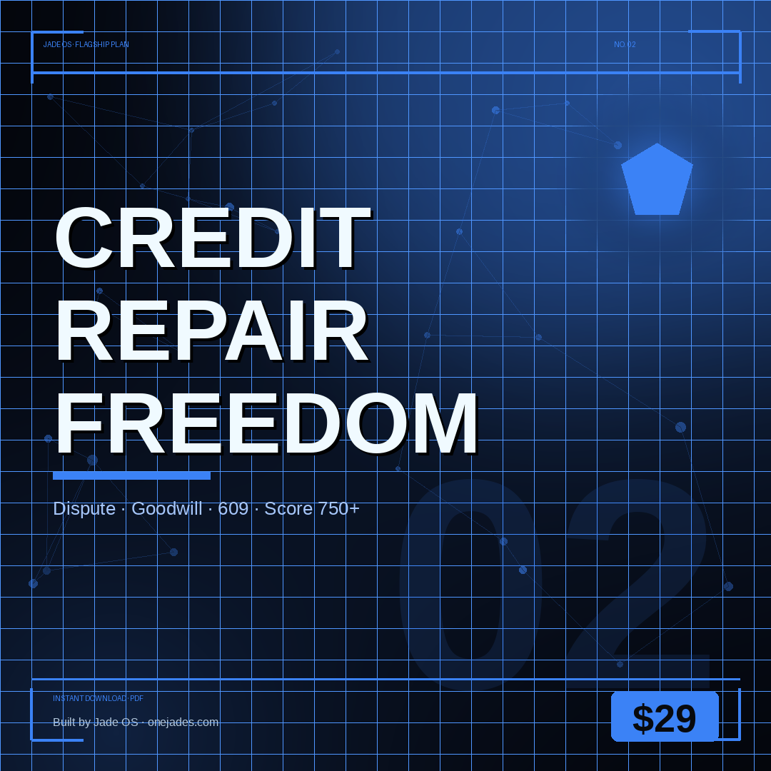 Credit Repair & Financial Freedom Plan