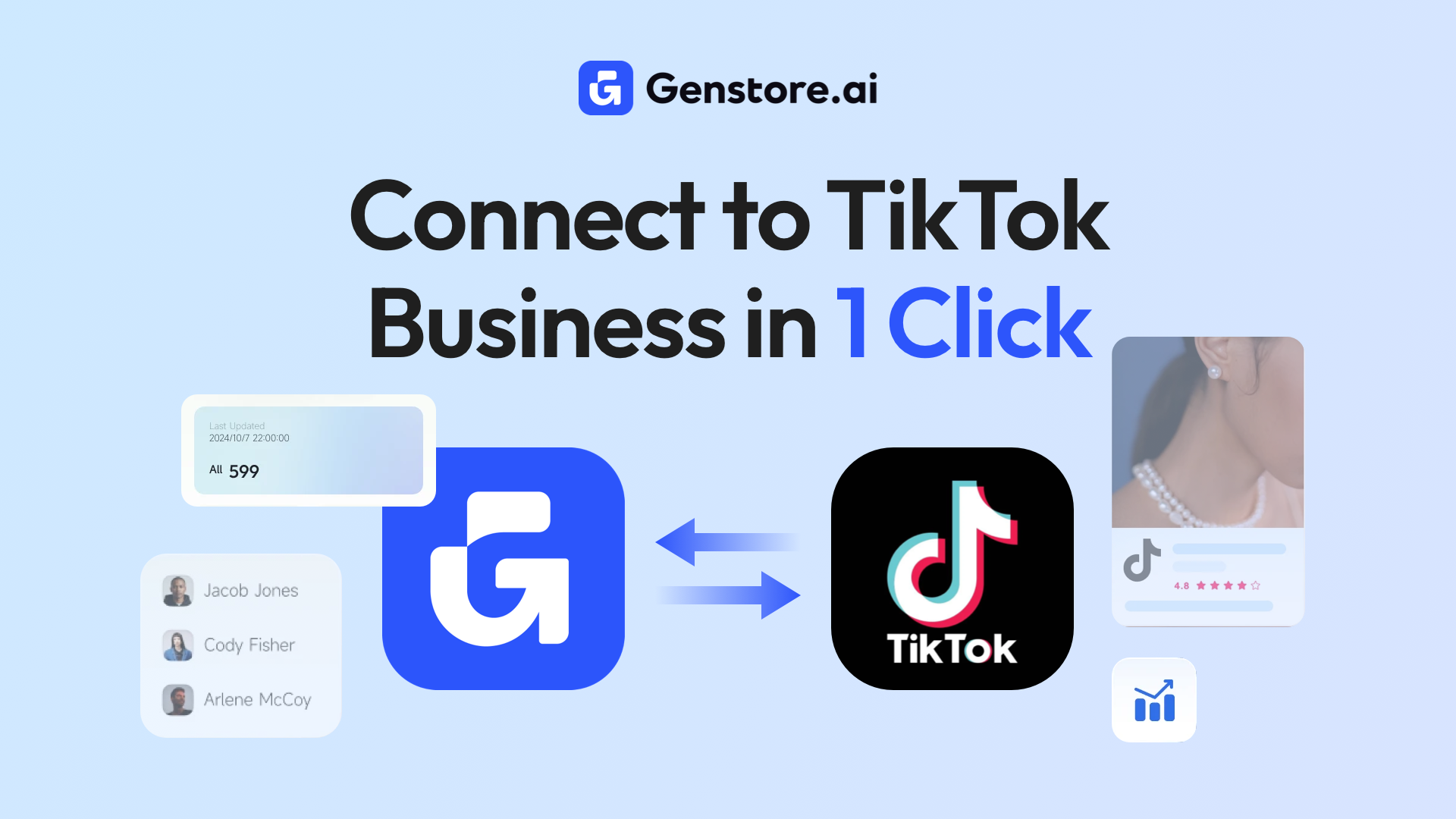 Genstore x TikTok: Connect to TTshop in One Click