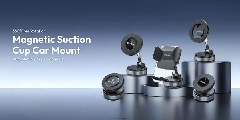 dudao magnetic suction cup car mount