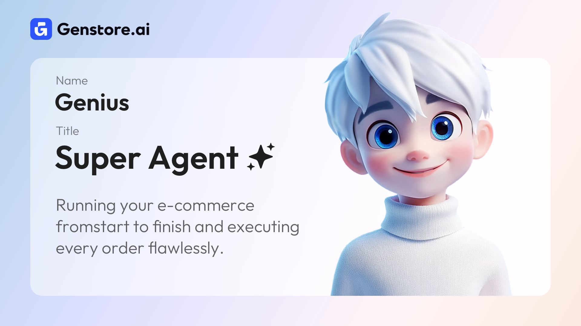 Your First Step with Genius: AI Support Built for E-Commerce Sellers