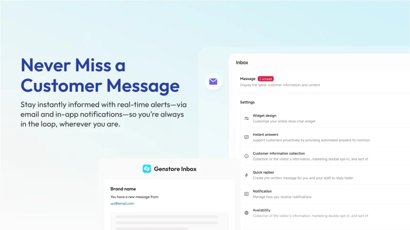 genstore inbox app