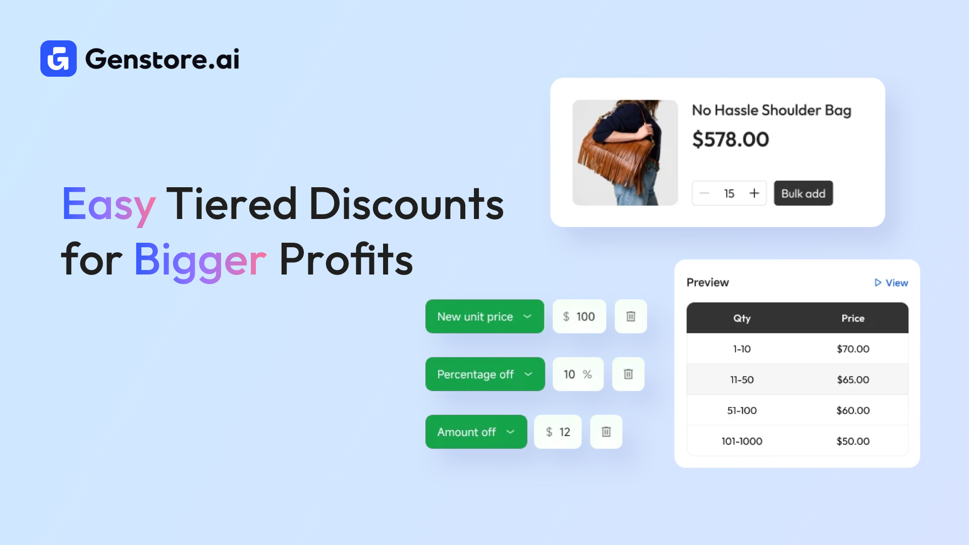 Smarter Pricing, Better Sales: New Genstore Apps to Power Your Growth