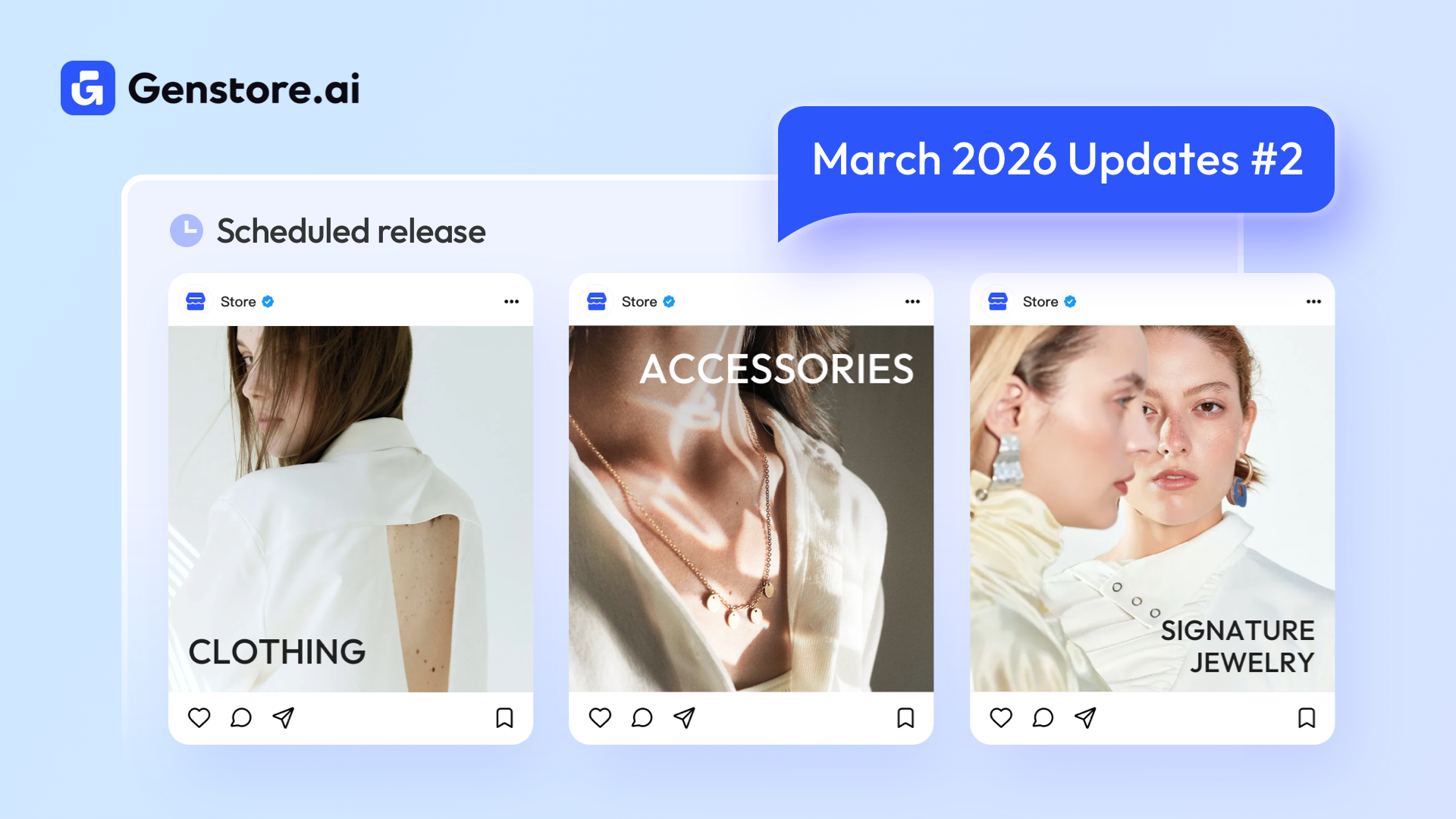 Genstore Product Update: Smarter Publishing, Social Sync, and Deeper Analytics