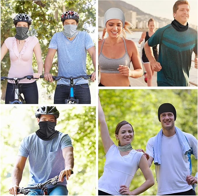 sun-reflective scarves