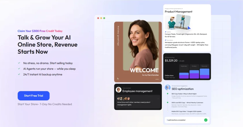 best ai store builder