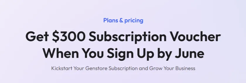 genstore ai price