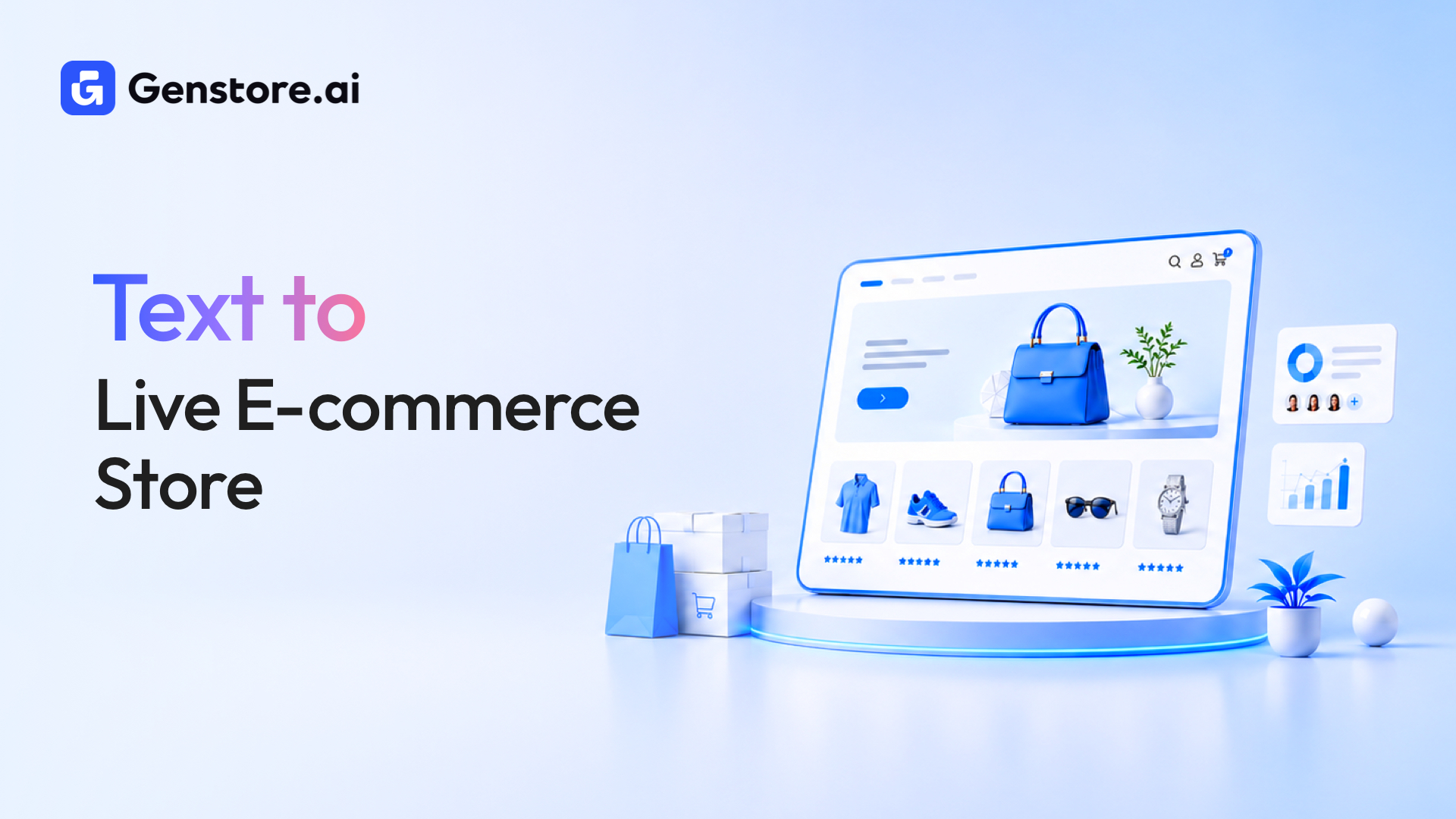 Genstore AI Website Design: Turn Inspiration Into a Live Website Using Text