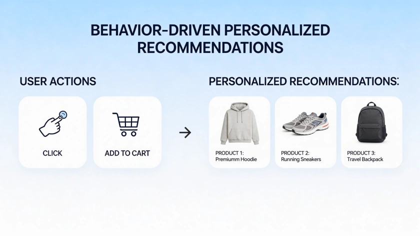 behavior-driven personalized recommendations