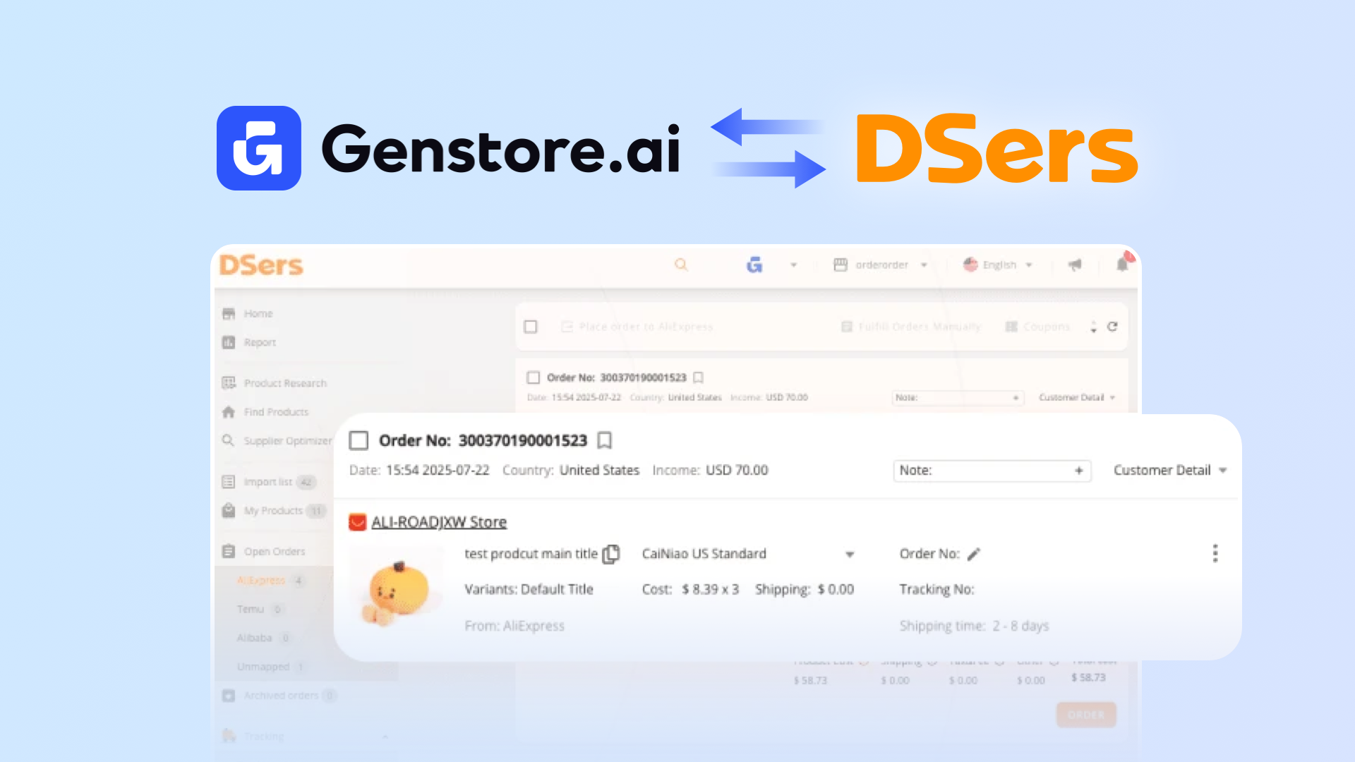 Get Started with Dropshipping on Genstore Using DSers