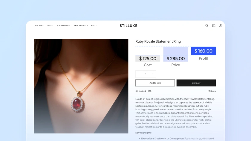 easy logistics and low risk fulfillment