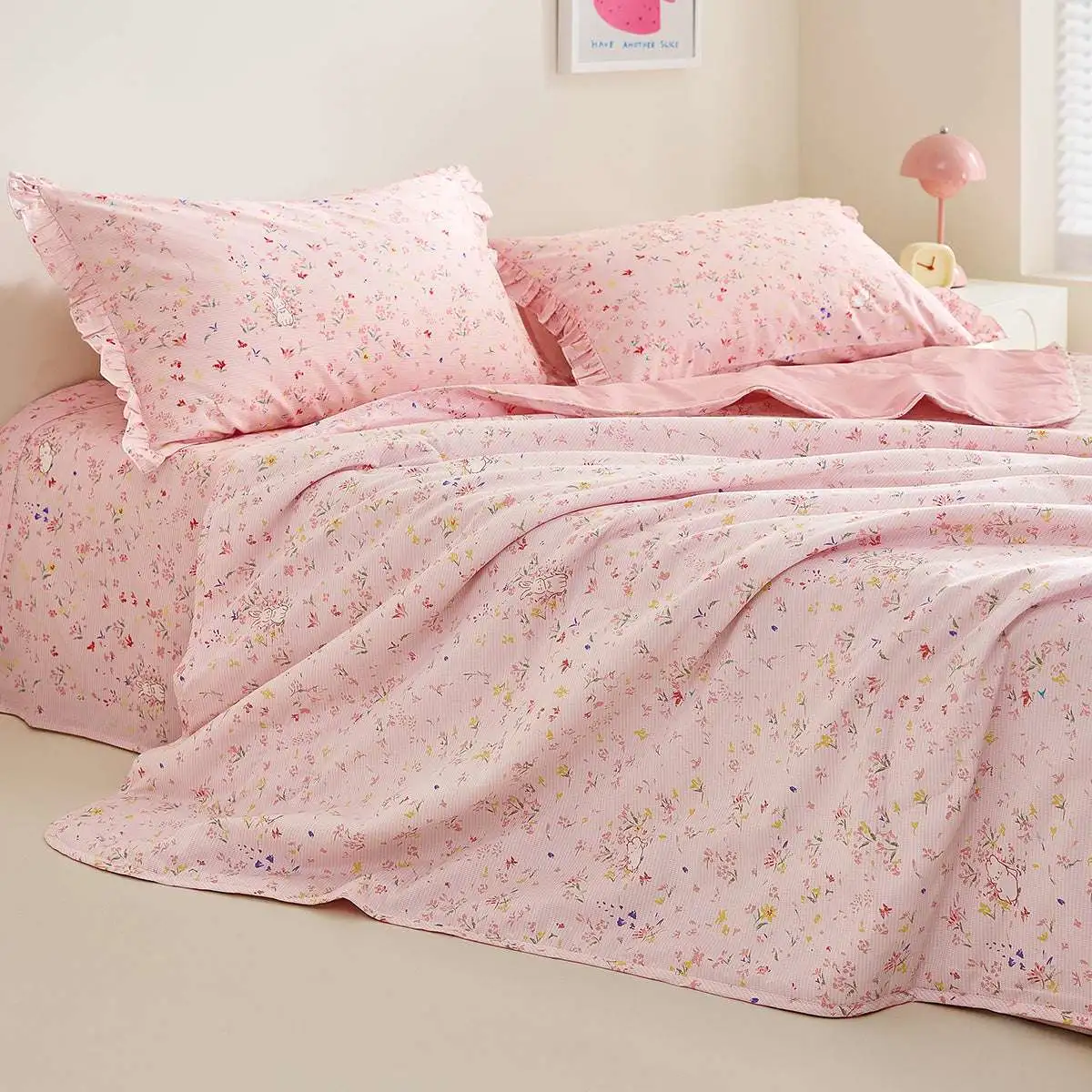 Cotton Antibacterial Fiber Quilt - Summer Edition