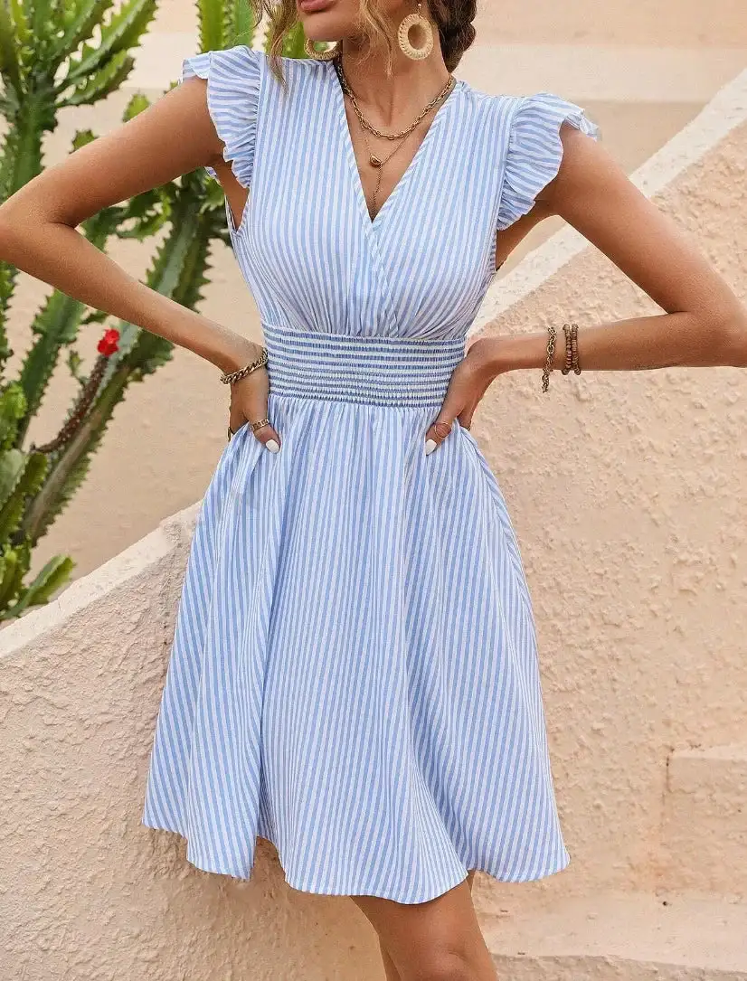 Summer in Stripes Sundress