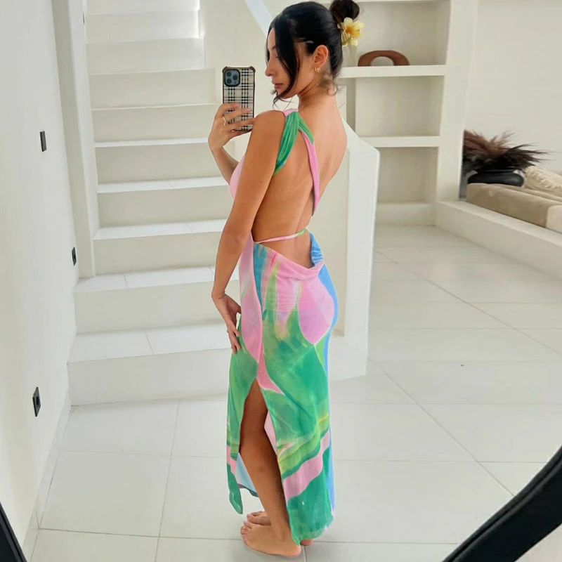 Pastel Maxi Dress