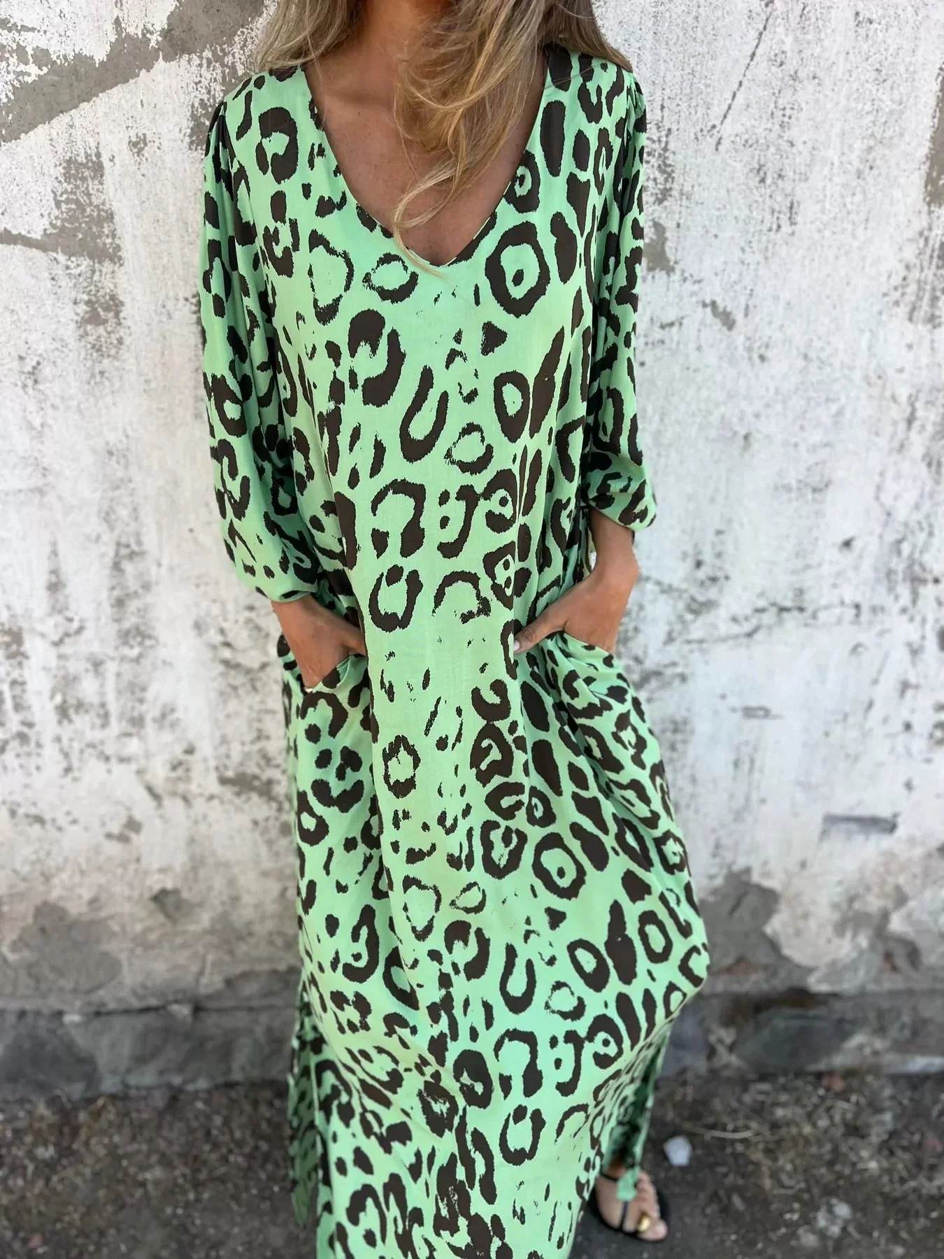 Flowy Printed Dress - Spring/Summer