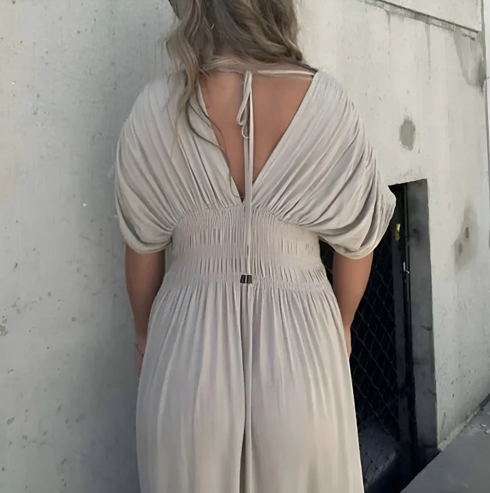  V-neck Maxi dress