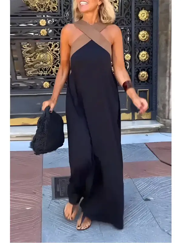 Cross-over dress