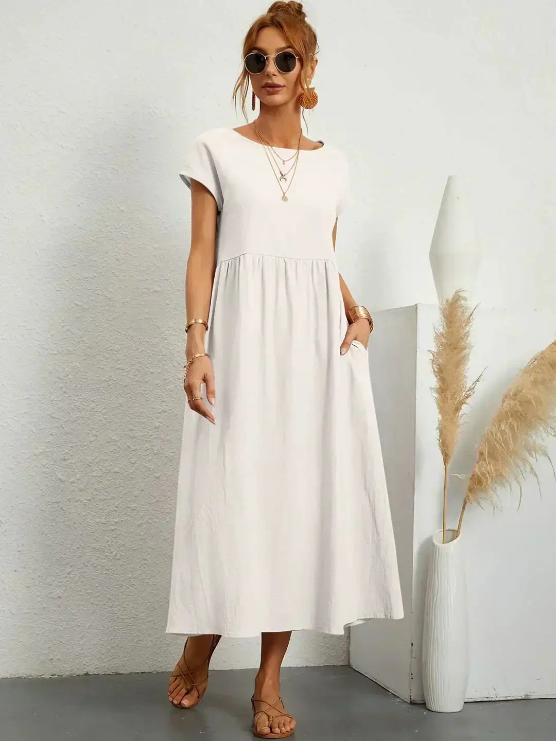 Summer Dress with Pockets