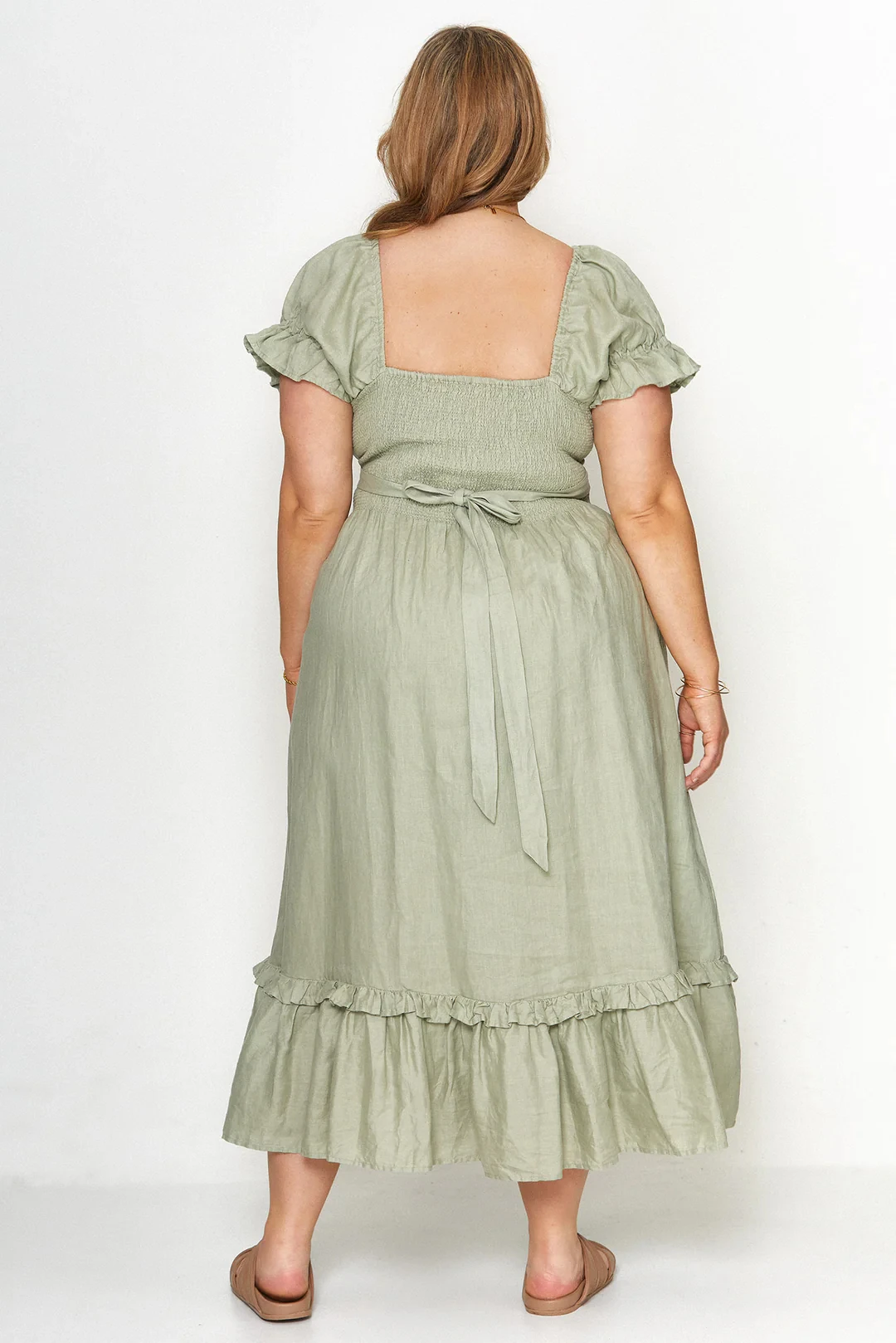 Reversible Ruffle Dress