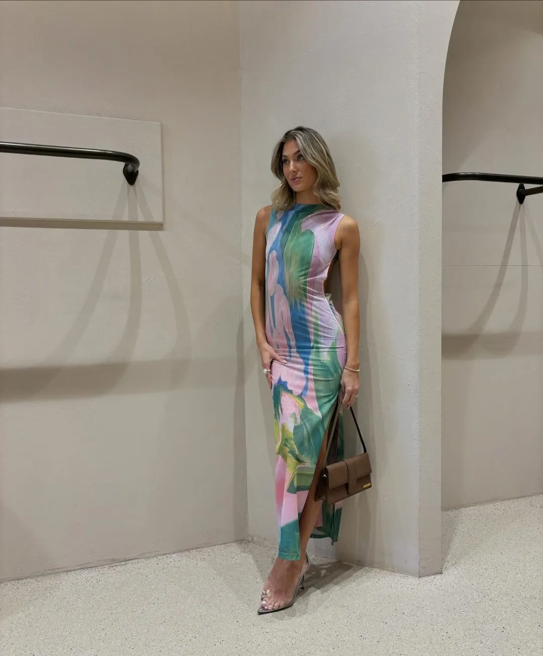 Pastel Maxi Dress