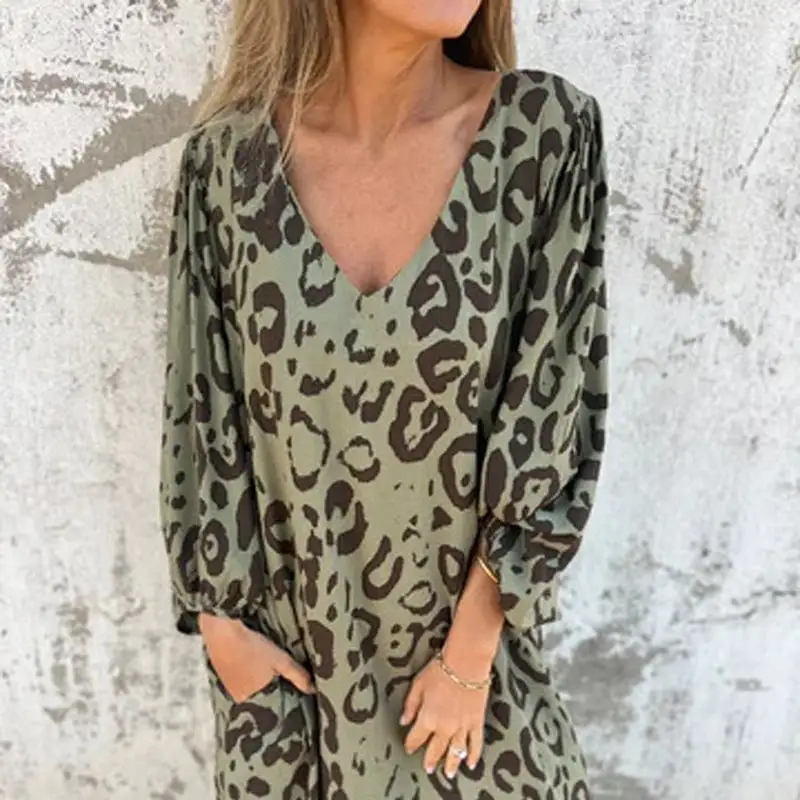 Flowy Printed Dress - Spring/Summer