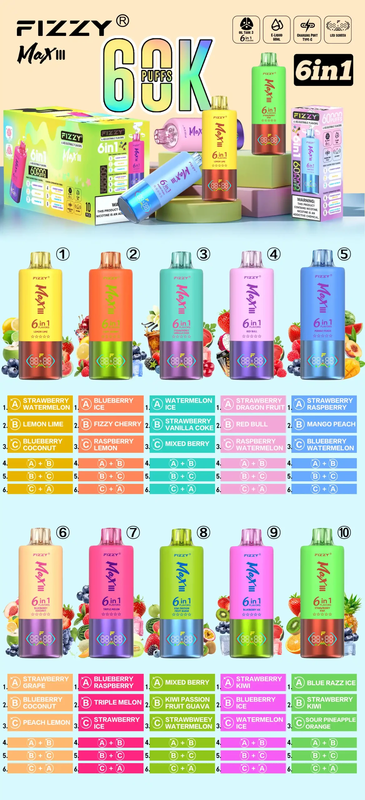 Fizzy-Cloud-Puffs-60K-Multi-Cartridge-Vape-Pen-Big-Salts-Vape-Juice-Multi-Flavor-Switch-Vape-Tasty-Popular-Vape-Flavors-scaled.webp