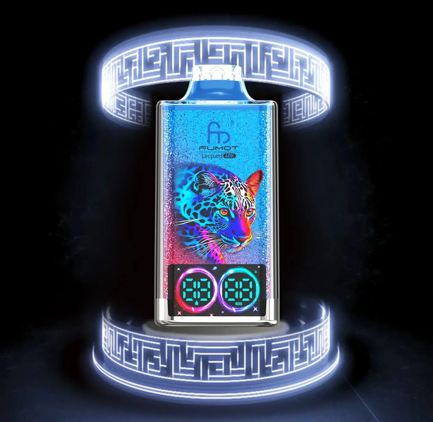 Transparent shell & Leopard illustration