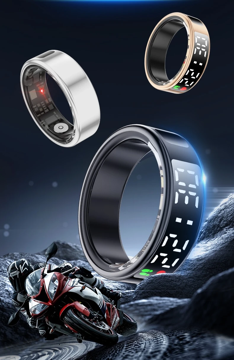 <div>THE SMART RING</div><p>DESIGNED FOR RIDERS</p>