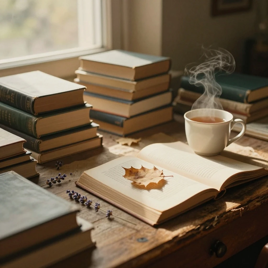 Bookshop hero scene