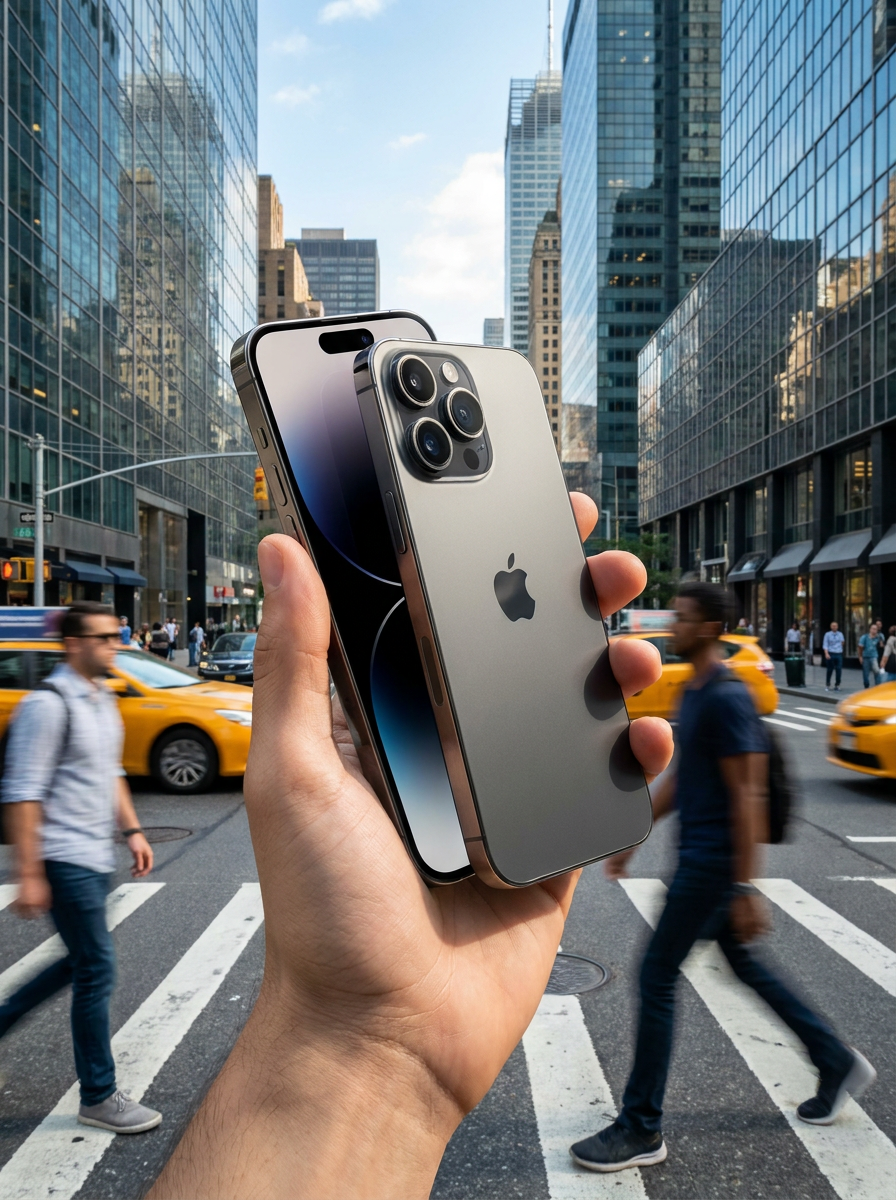 iPhone 17 Pro Max 城市户外街拍使用场景，展现专业摄影能力