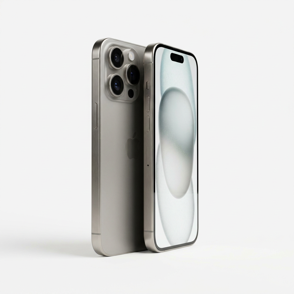 iPhone 17 Pro Max 钛合金机身，高端产品摄影