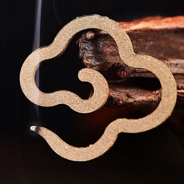 Natural Agarwood with Auspicious Clouds - SHOP