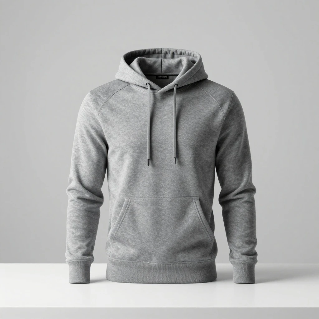 [Example]Slim Fit Lightweight Hoodie - Breathable Fabric for Year-Round Wear