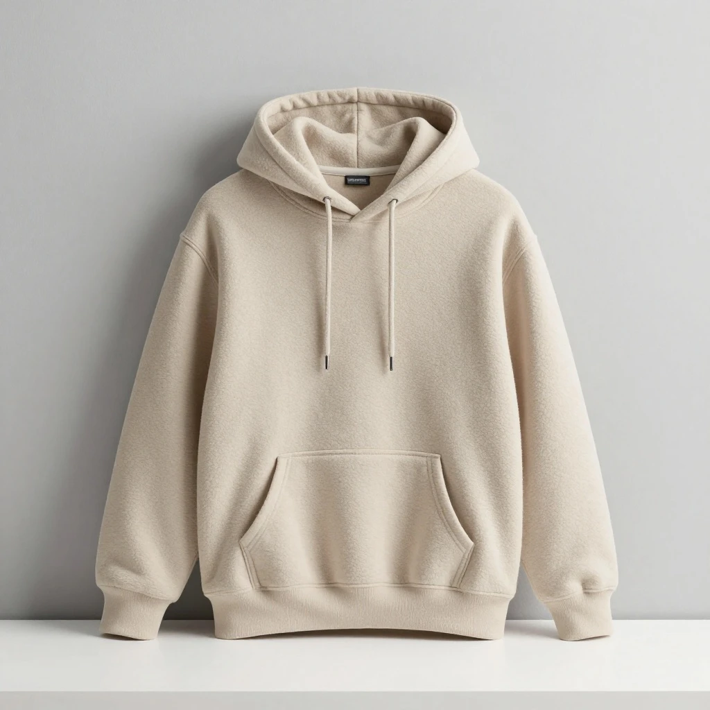 [Example]Cozy Fleece Hoodie, Premium Fleece Fabric, Relaxed Fit with Kangaroo Pocket, Perfect for Casual Outings or Lounging