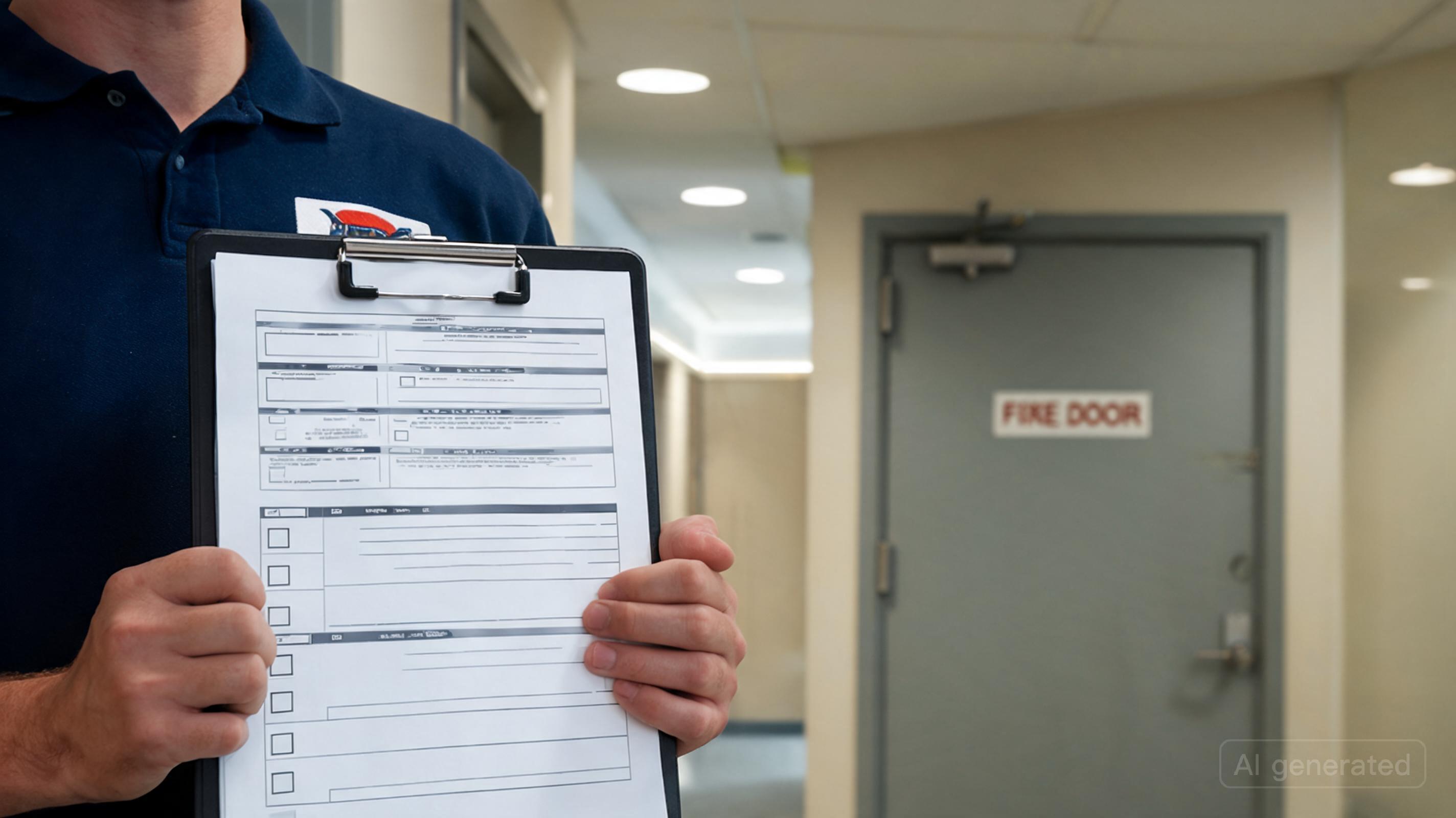 Fire door compliance inspection, BM TRADA trade context