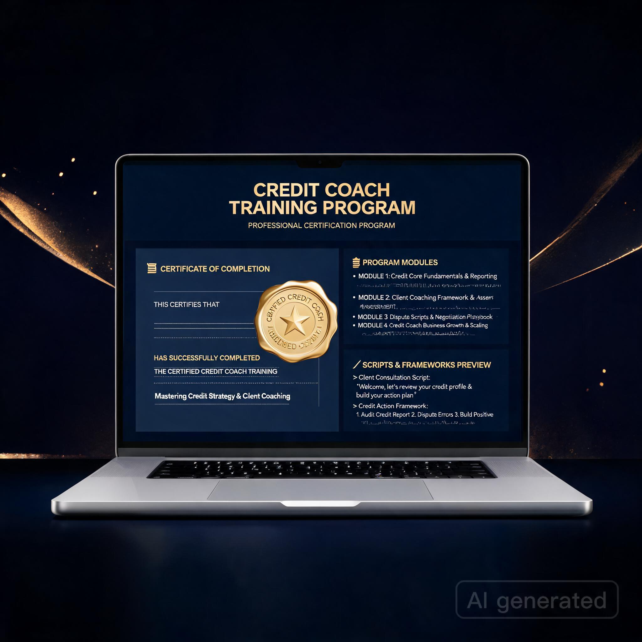 Credit Coach Training Program