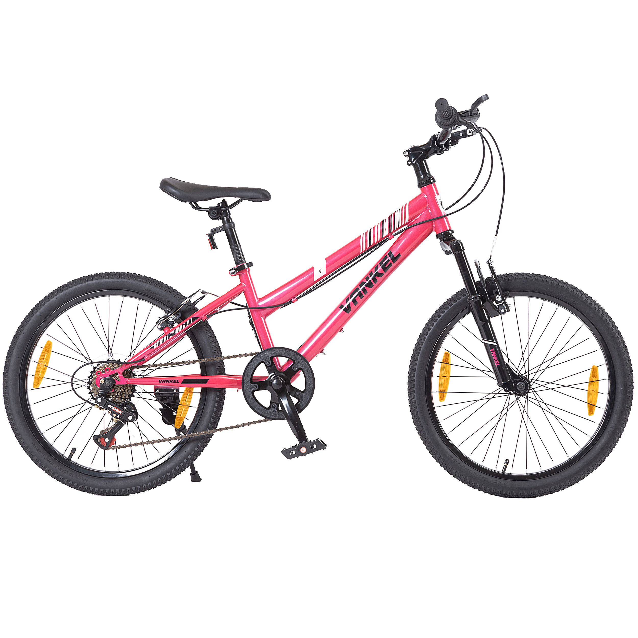 VANKEL VK01 20-Zoll-Fahrrad, Rosa, Ansicht 2