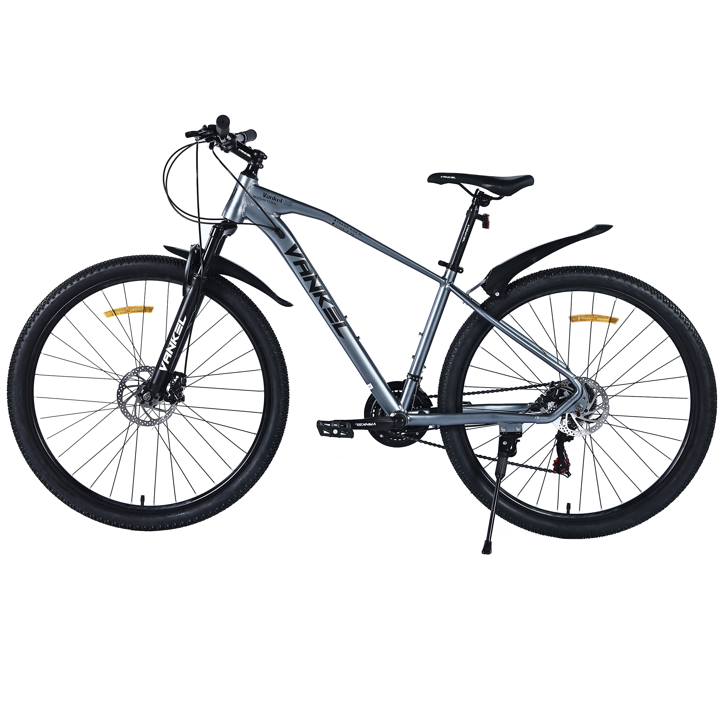 VANKEL VK05 29-Zoll-Mountainbike, Basaltgrau, Ansicht 2