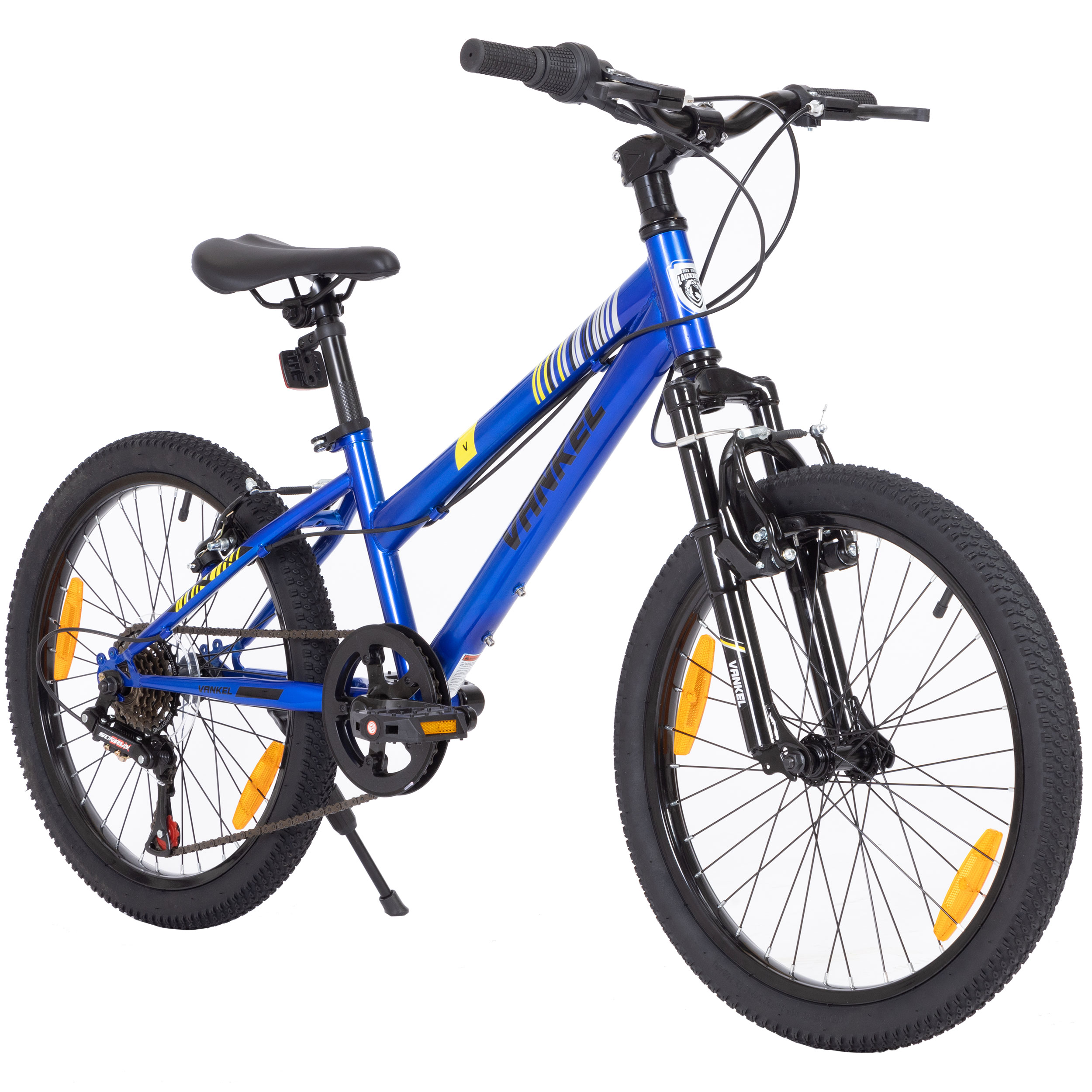 VANKEL VK01 20-Zoll-Fahrrad, Blau, Ansicht 2