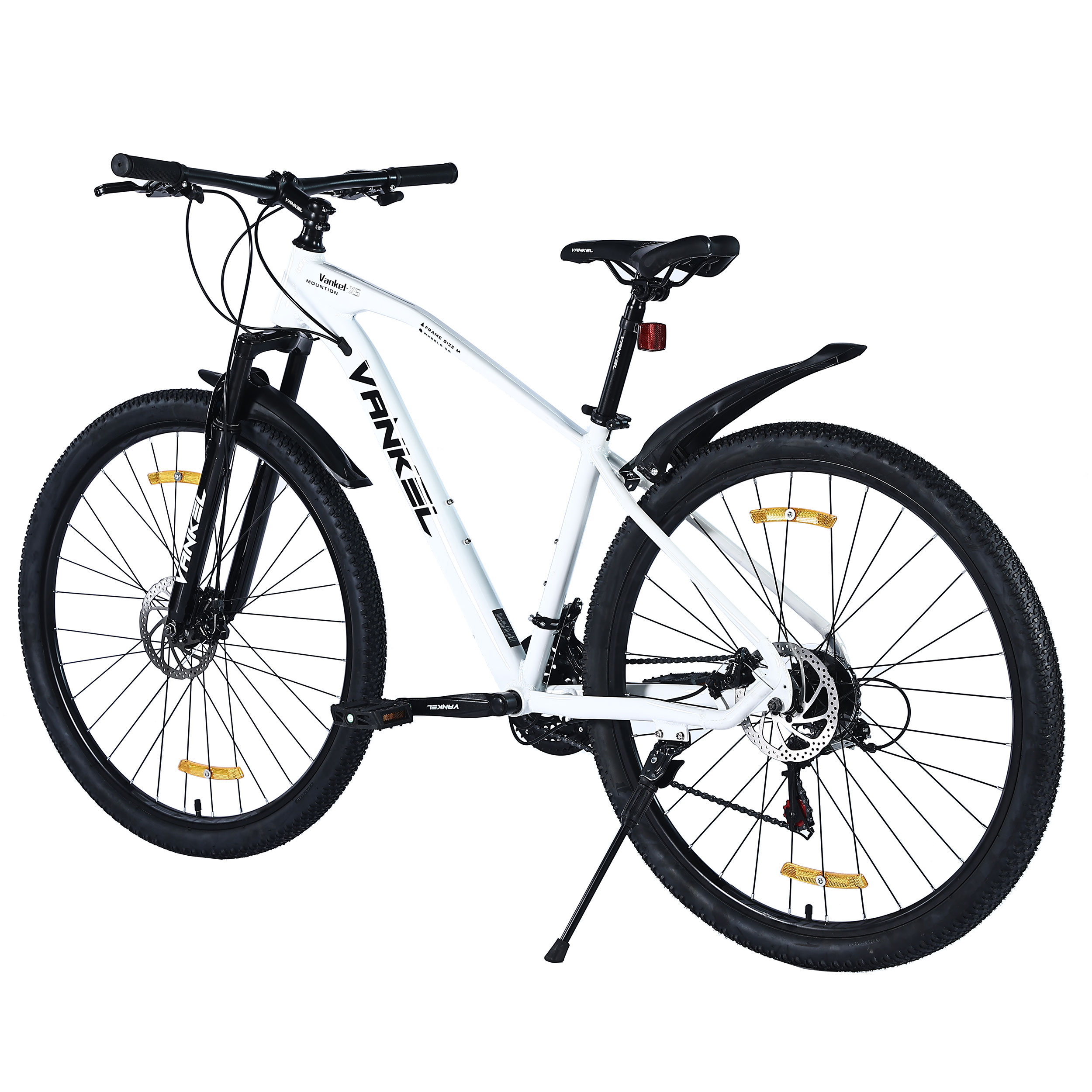 VANKEL VK05 29-Zoll-Mountainbike, Perlmuttweiß, Ansicht 3