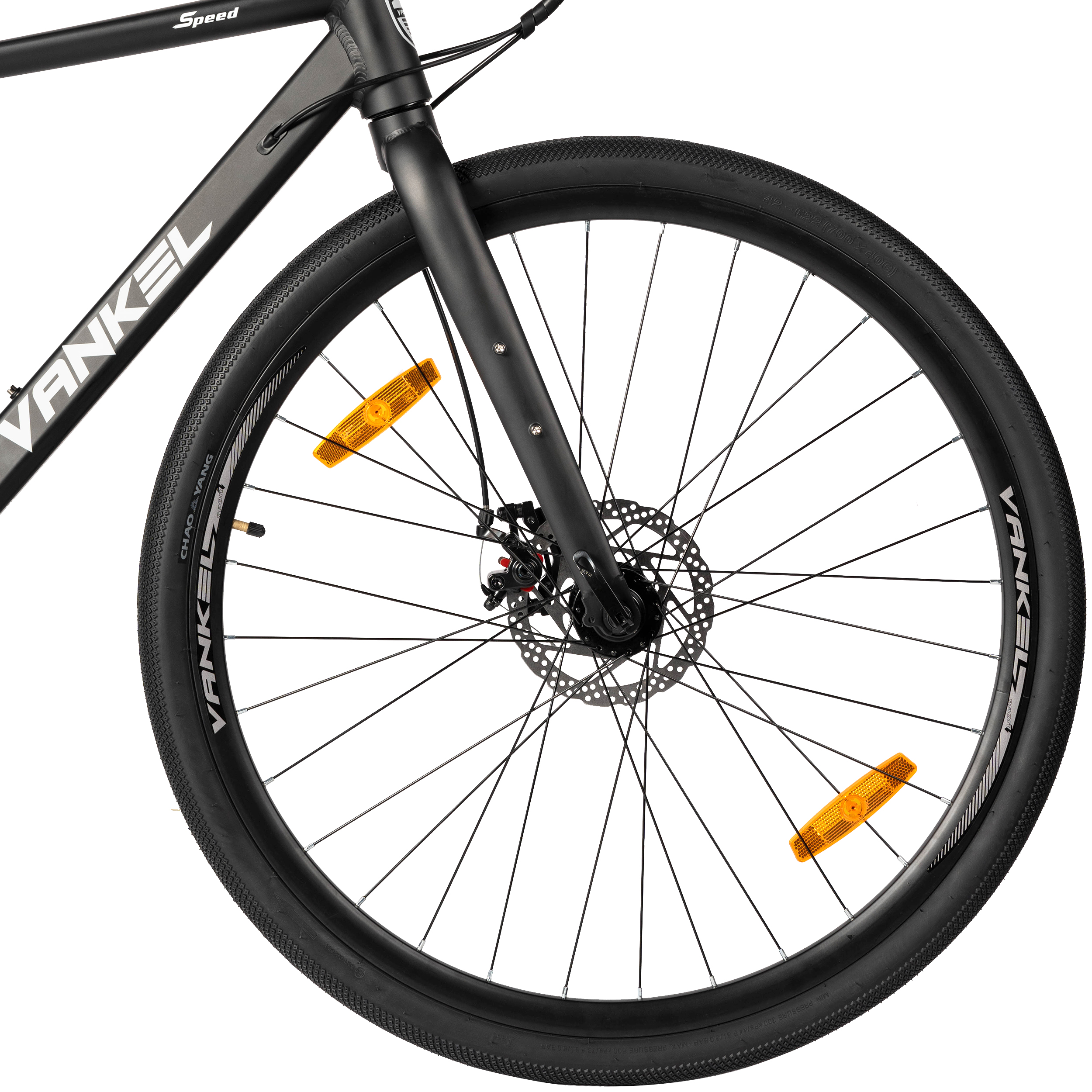 VANKEL VK03 28-Zoll-Fitnessbike, Schwarz, Ansicht 2