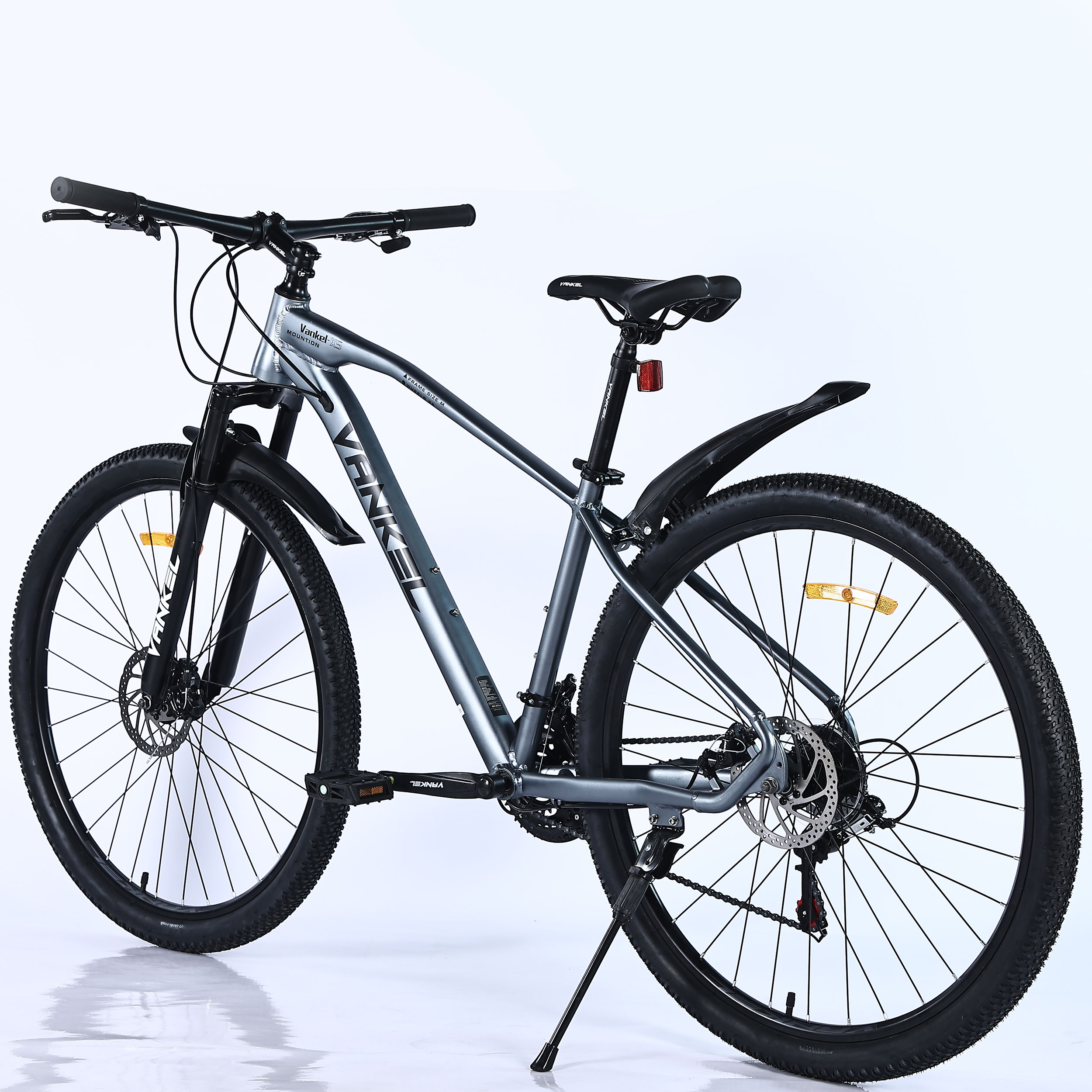 VANKEL VK05 29-Zoll-Mountainbike, Basaltgrau, Ansicht 3