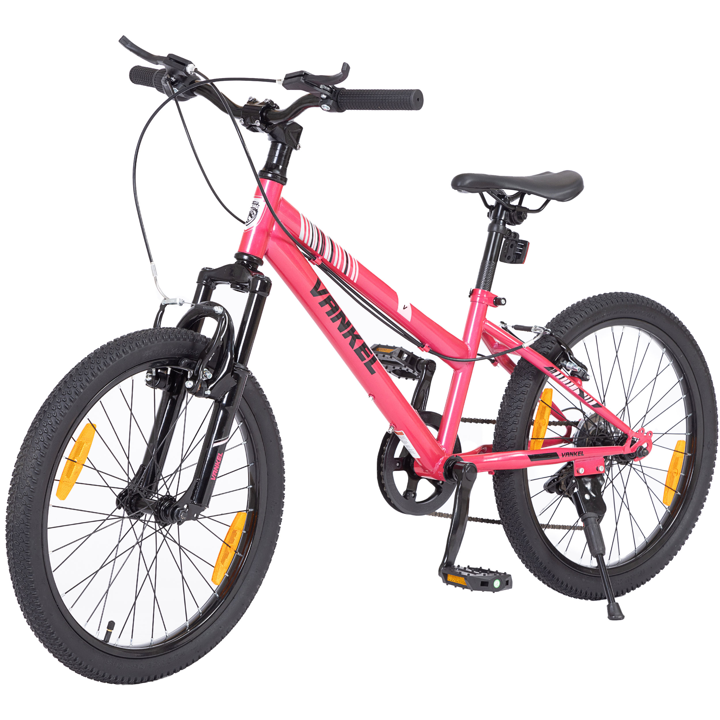 VANKEL VK01 20-Zoll-Fahrrad, Rosa, Ansicht 3