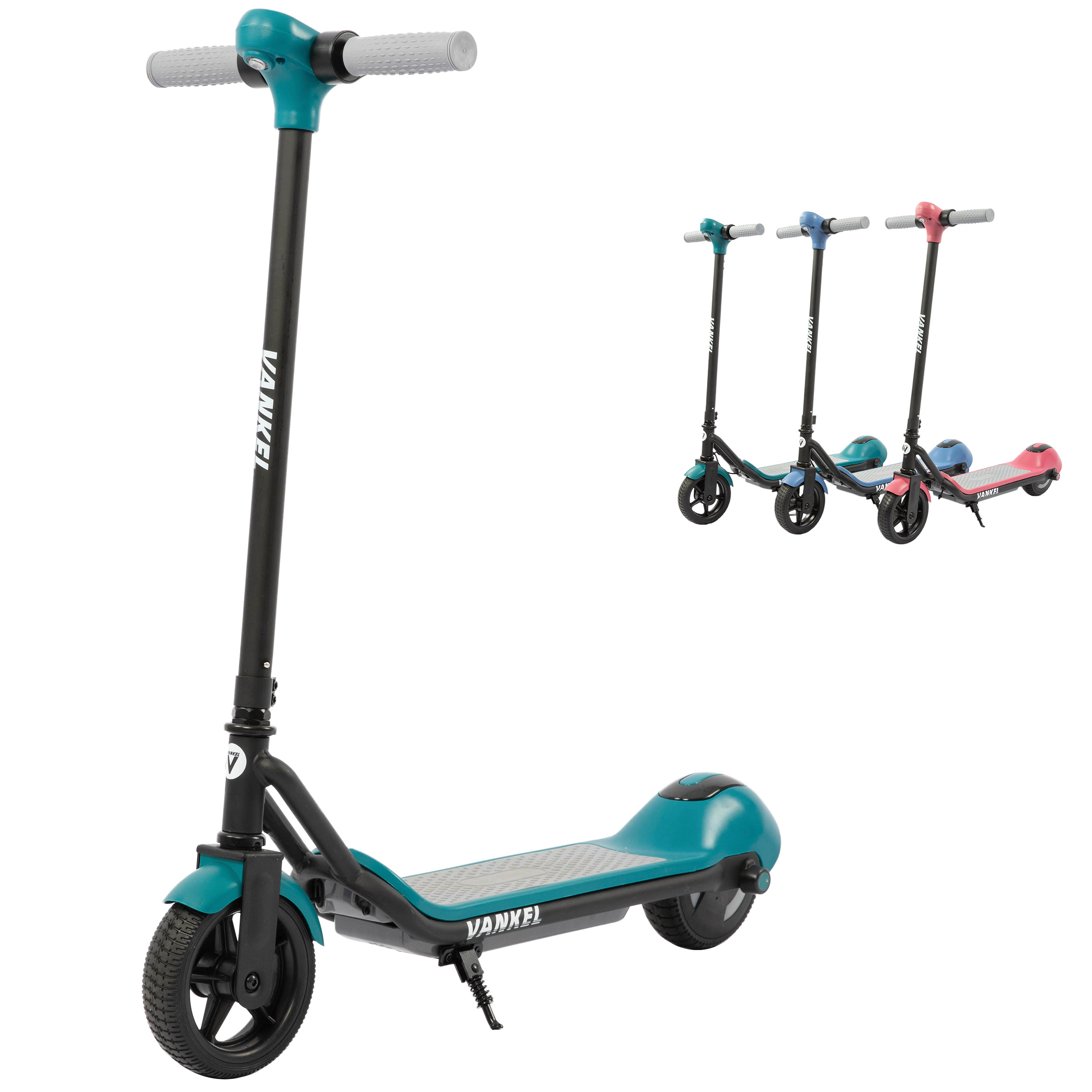 VANKEL E68 Kinder-E-Scooter, Türkisgrün