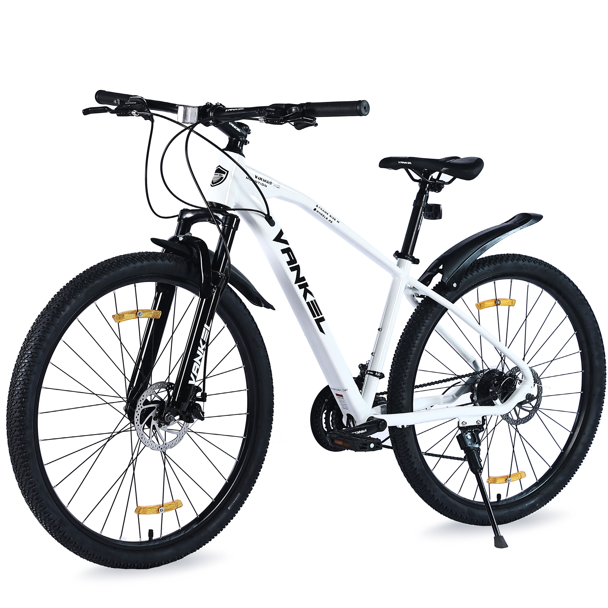 VANKEL VK05 29-Zoll-Mountainbike, Perlmuttweiß