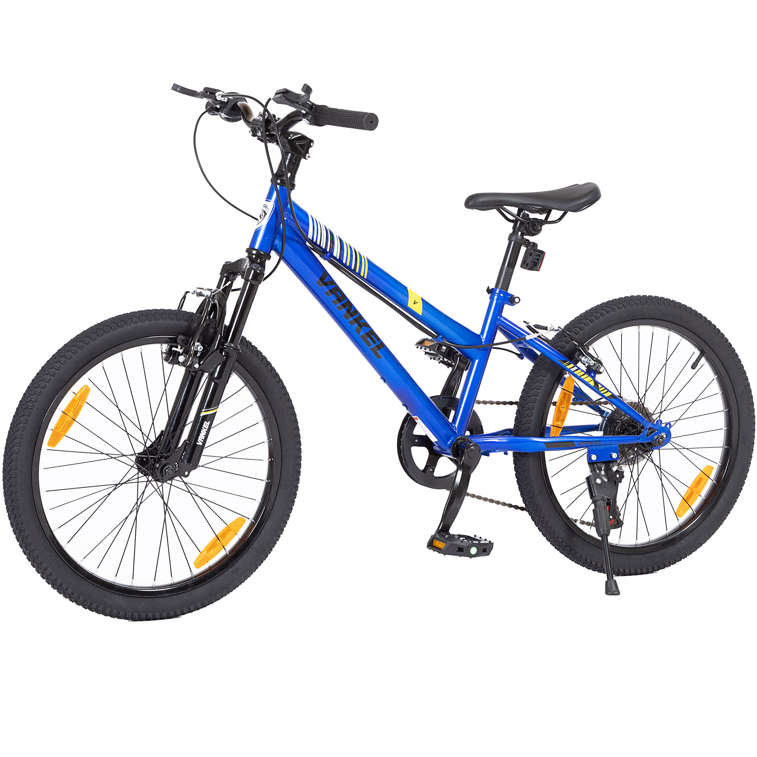 VANKEL VK01 20-Zoll-Fahrrad, Blau, Ansicht 3