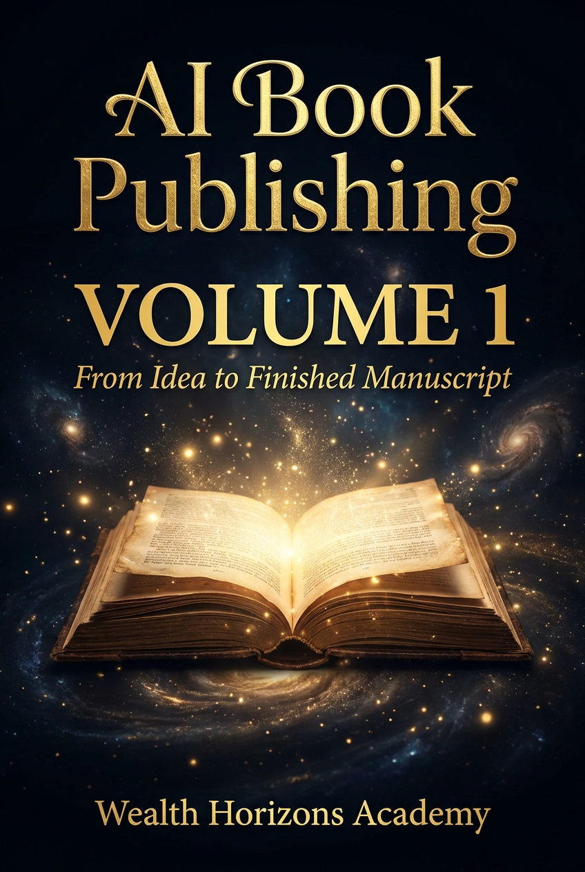AI Book Publishing — Volume 1: From Idea to Finished Manuscript