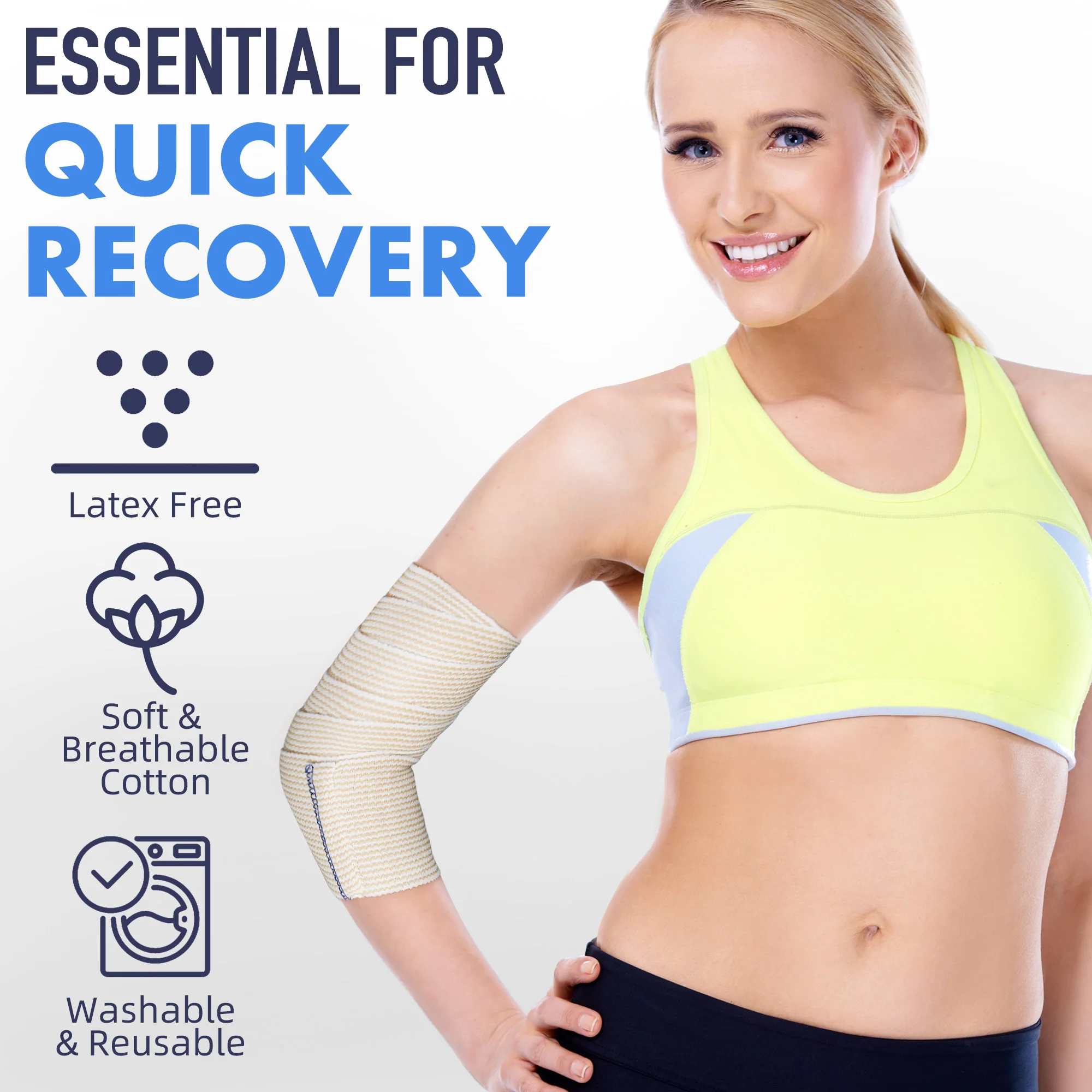 Elastic Bandage Wrap, 4